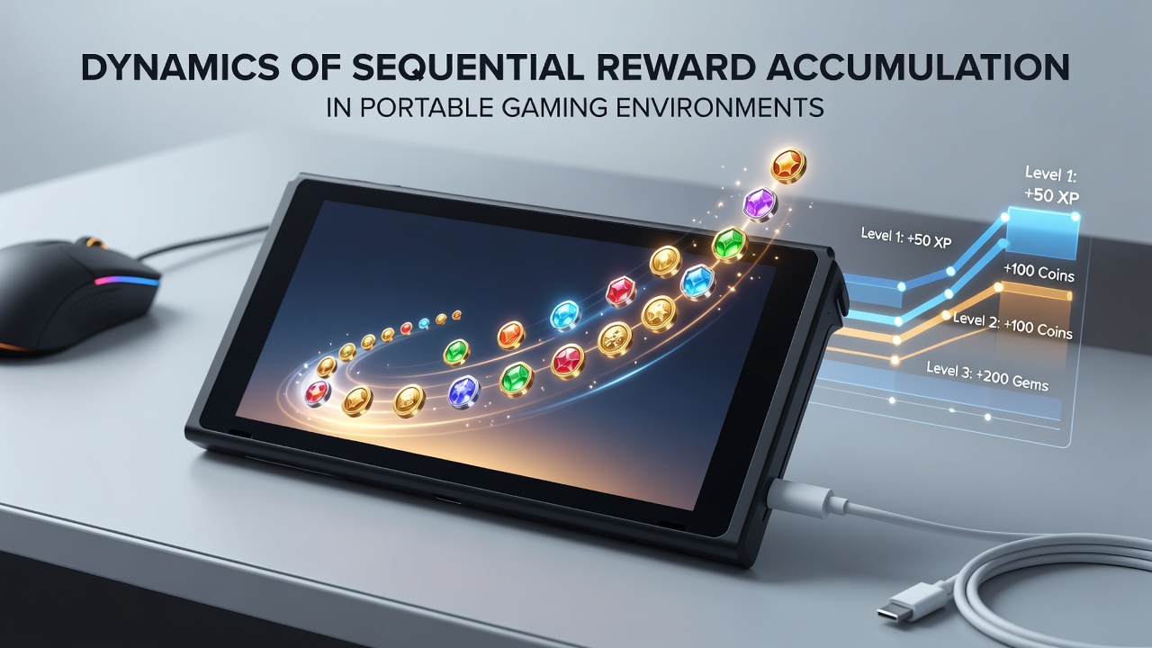 Close-up view of mobile game interface showing accumulating reward indicators and progress bars